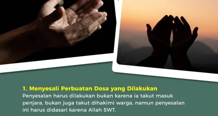 Makna dan Keutamaan Doa Taubat Agar Dosa Diampuni