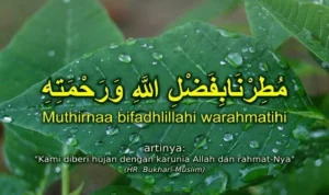 Makna Spiritual Doa Setelah Hujan Reda