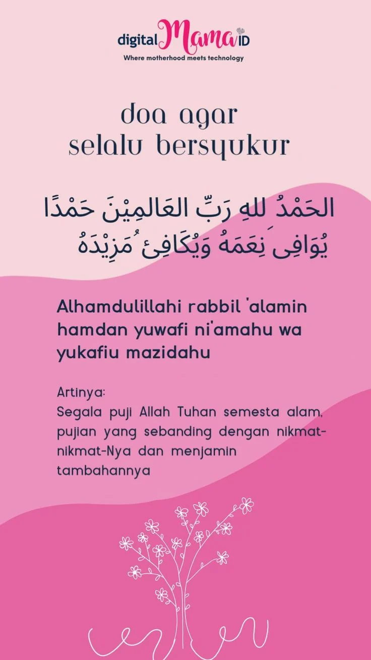 Manfaat Doa Agar Selalu Bersyukur