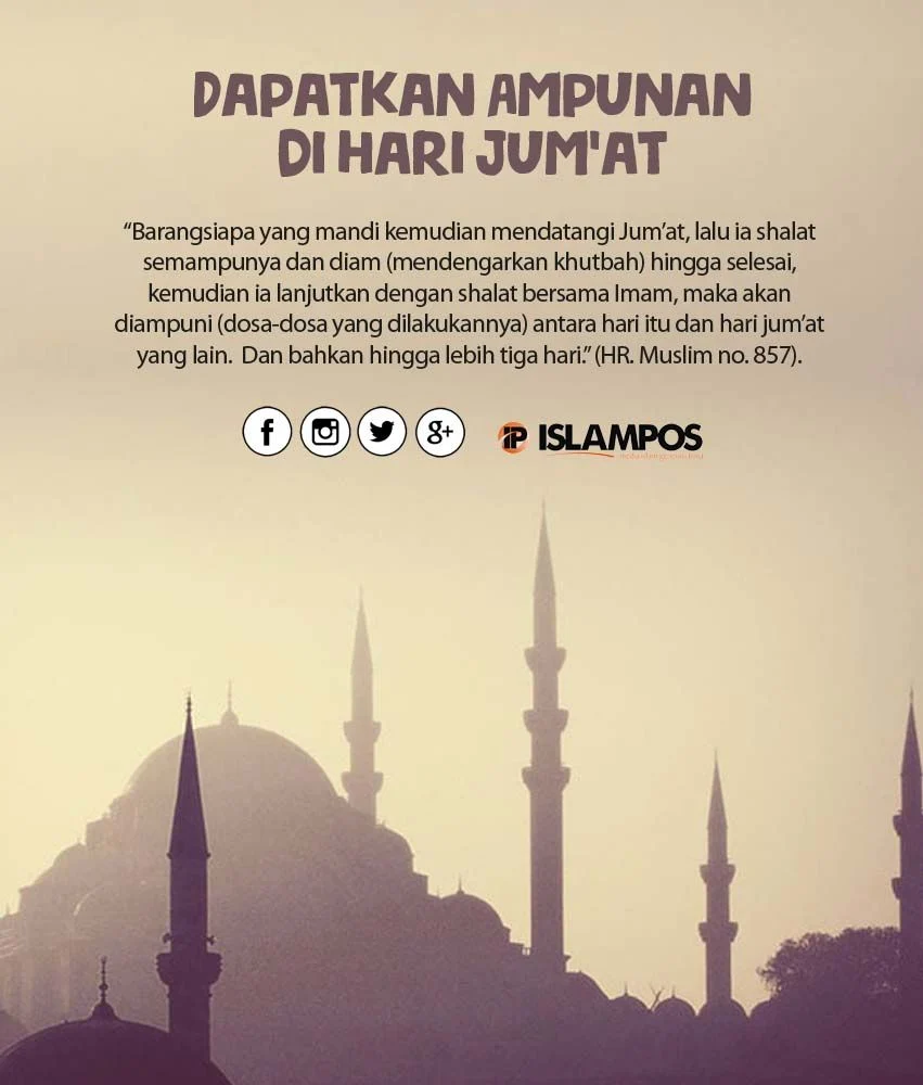 Manfaat Doa Memohon Ampunan di Hari Jumat