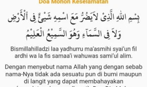 Manfaat Doa Memohon Keselamatan