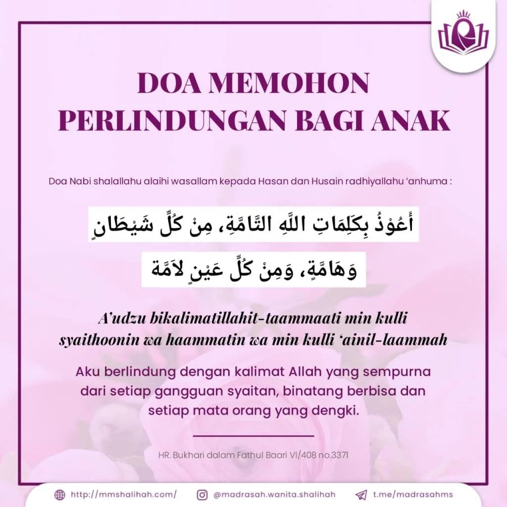 Manfaat Doa Memohon Perlindungan Anak Kecil