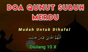 Manfaat Doa Qunut Subuh Lengkap Audio MP3 Merdu Terbaru