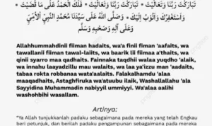 Manfaat Doa Qunut Subuh Lengkap Tulisan Rapi
