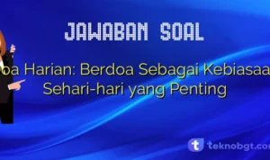 Menjadikan Doa Sebagai Kebiasaan Harian