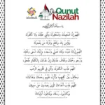 Pengertian dan Makna Doa Qunut Nazilah untuk Palestina