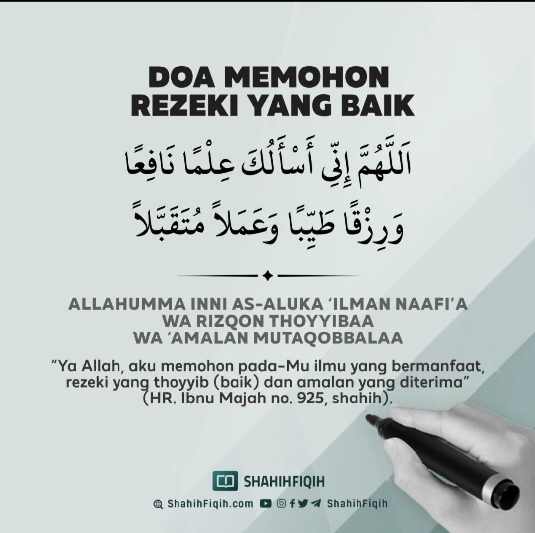 Pentingnya Doa Memohon Keberkahan Rezeki