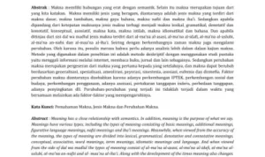 Pentingnya Memahami Makna Setiap Kalimat