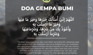 Tips Praktis Selama Gempa Bumi Bersamaan dengan Doa