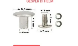 Alat dan bahan yang diperlukan untuk pemasangan anti karat