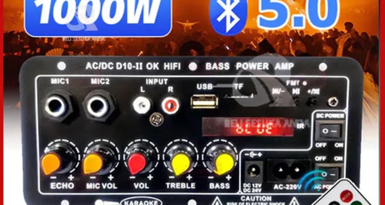 Berapa ampere aki minimal untuk angkat audio subwoofer 12 inci: Perhitungan Dasar Daya