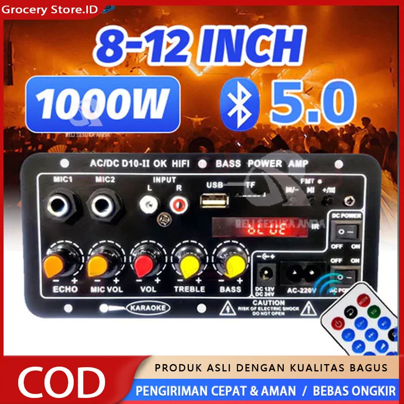 Berapa ampere aki minimal untuk angkat audio subwoofer 12 inci: Perhitungan Dasar Daya