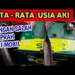 Berapa lama umur pakai aki mobil kering vs aki mobil basah: Perbandingan umum