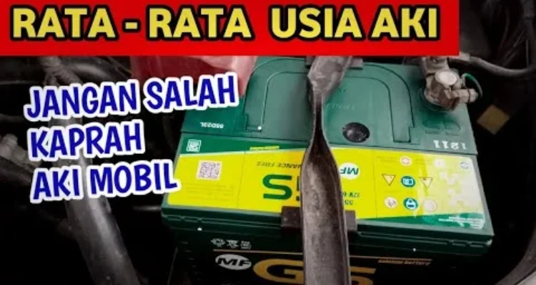 Berapa lama umur pakai aki mobil kering vs aki mobil basah: Perbandingan umum