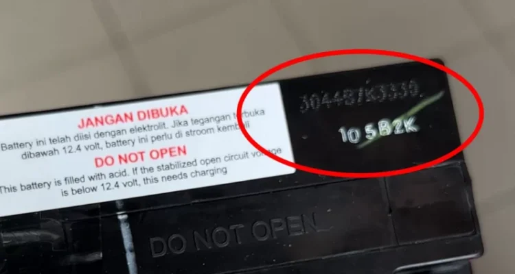 Cara baca kode produksi aki mobil sebelum dipasang: Panduan langkah demi langkah