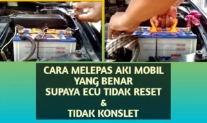 Cara ganti aki mobil agar sistem jam digital kustom tidak reset: Persiapan Awal