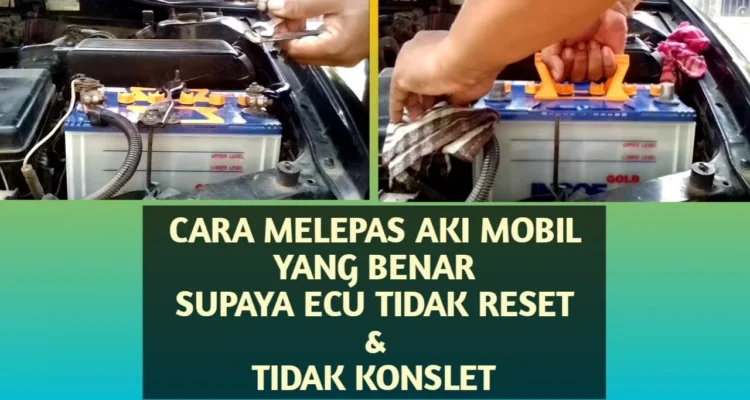 Cara ganti aki mobil agar sistem jam digital kustom tidak reset: Persiapan Awal