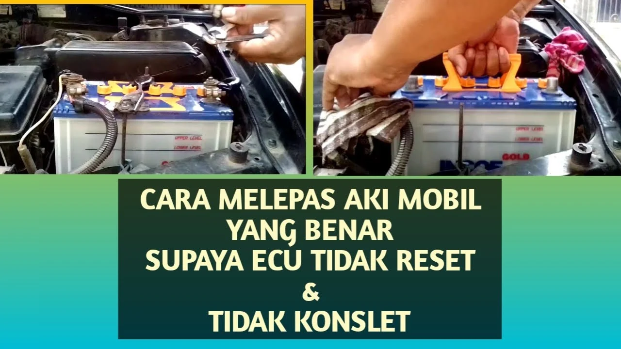 Cara ganti aki mobil agar sistem jam digital kustom tidak reset: Persiapan Awal