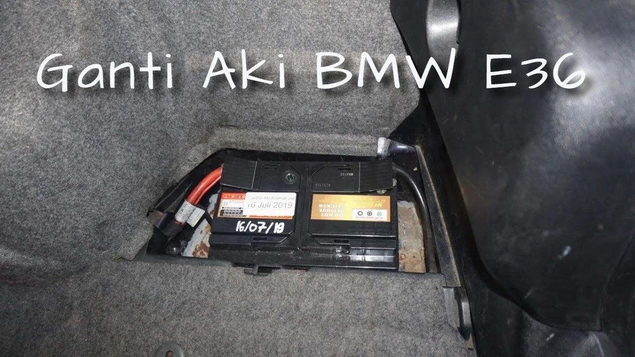 Cara ganti aki mobil BMW E36/E46: Langkah demi langkah