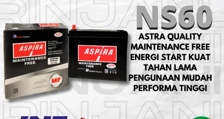 Cara ganti aki mobil merek Aspira vs NS (Untuk harian)