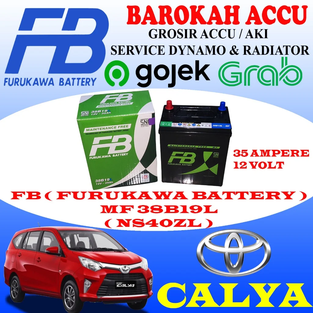 Cara ganti aki mobil merek FB Battery (Furukawa Battery) secara aman dan tepat