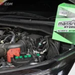 Cara ganti aki mobil merek Massiv White untuk LCGC