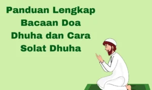 Cara Melakukan Doa Dhuha yang Benar