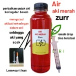 Cara membedakan air aki merah asli dan palsu saat beli