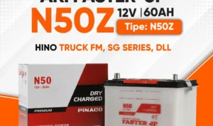 Cara memilih aki dengan kode N50Z yang tepat untuk kendaraan Anda