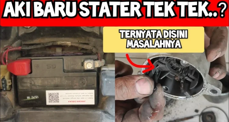 Cara mengatasi suara "tek-tek" saat starter tapi aki baru: Langkah-langkah diagnostik awal