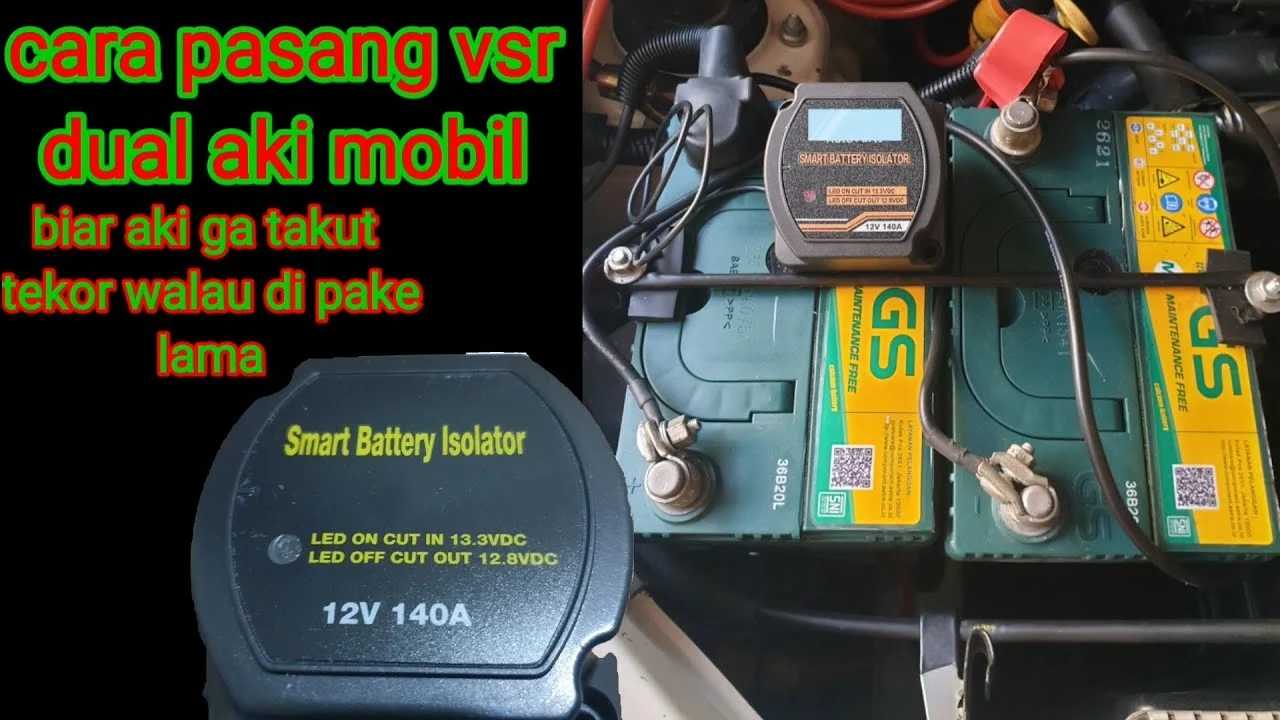 Cara pasang aki kedua (Dual Battery System) untuk mobil offroad
