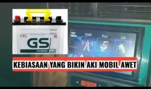 Cara pasang aki mobil agar tidak cepat tekor