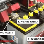 Cara pasang aki mobil bensin injeksi (EFI) – Langkah demi langkah