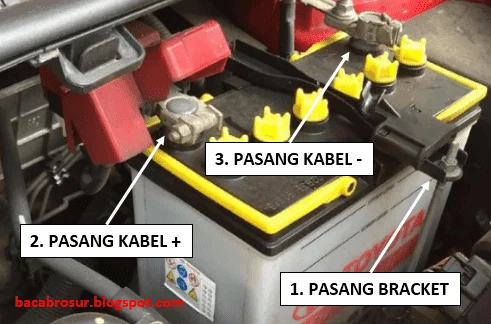 Cara pasang aki mobil di Bogor Kota gratis pemasangan: Persiapan Awal