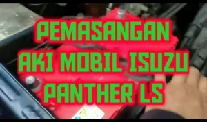 Cara pasang aki mobil Isuzu Panther: Persiapan awal
