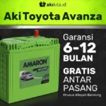 Cara pasang aki mobil merek Amaron Quanta vs Pro