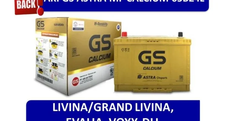 Cara pasang aki mobil merek GS Astra Kalsium: Langkah demi Langkah