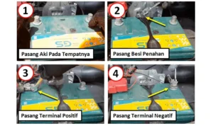 Cara pasang aki mobil saat darurat di jalan tol: Langkah‑langkah teknis