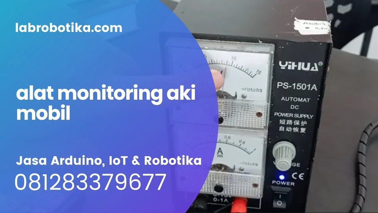 Cara pasang monitoring aki via WiFi/Cloud untuk manajemen armada