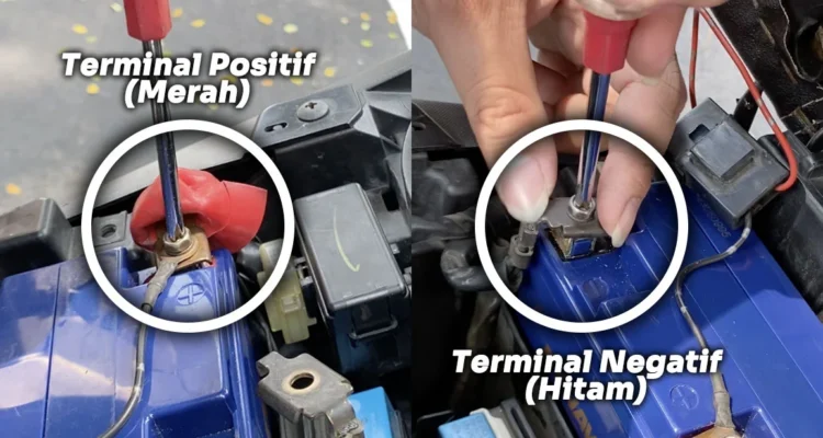 Cara pasang penutup terminal aki anti air (Waterproof)
