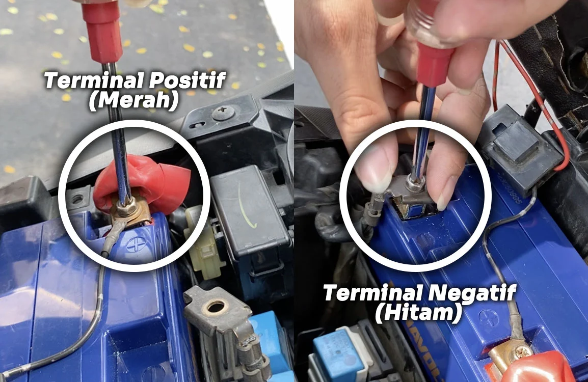 Cara pasang penutup terminal aki anti air (Waterproof)