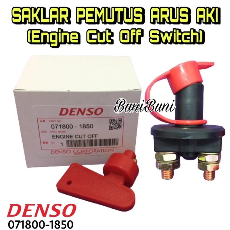 Cara pasang saklar pemutus arus (Cut‑off Switch) untuk mobil simpanan