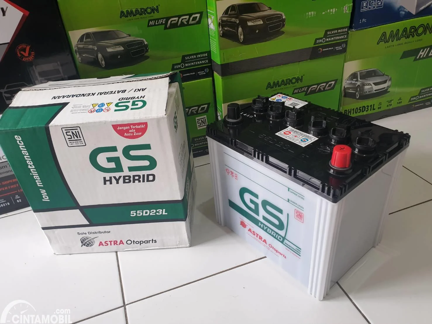 Daftar harga aki mobil GS Astra Hybrid 2026