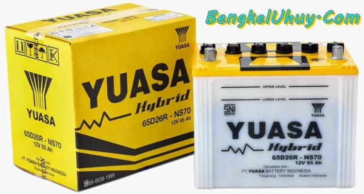 Daftar harga aki mobil Yuasa di bengkel resmi Honda
