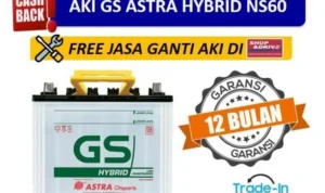 Daftar harga tukar tambah aki mobil GS Astra terbaru 2026