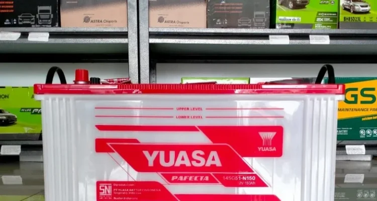 Daftar harga tukar tambah aki mobil Yuasa terbaru 2026