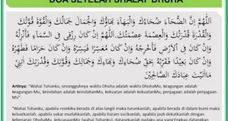 doa Dhuha agar channel berkembang pesat: Mengapa Spiritualitas Penting dalam Pengembangan Konten