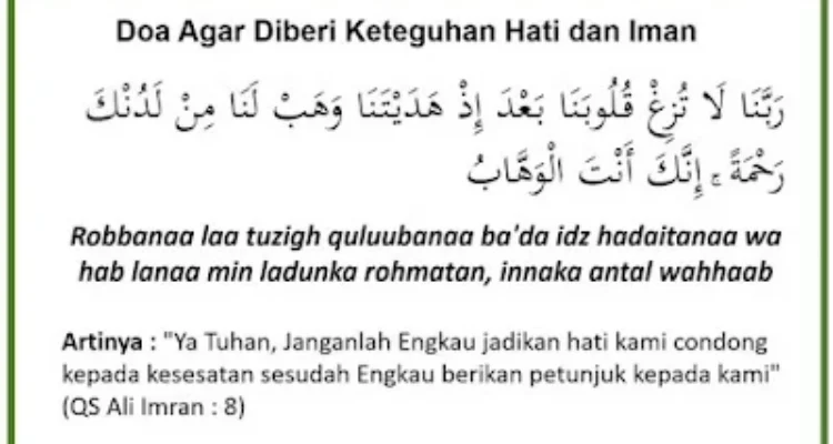 Doa Dhuha Agar Diberi Keteguhan Iman: Pengertian dan Manfaat