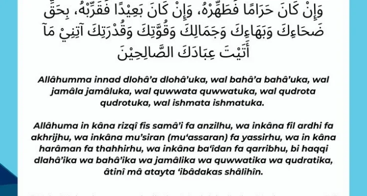 Doa Dhuha Agar Diberi Solusi Masalah: Dasar Teologis dan Manfaatnya