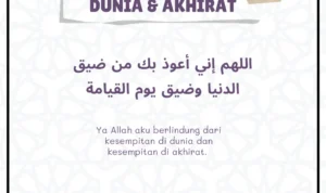 doa dhuha agar dijauhkan dari kesempitan